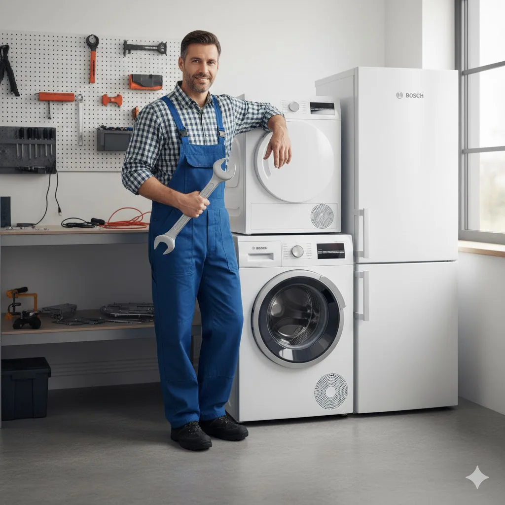 نگران خرابی یخچال یا لباسشویی بوش نباش